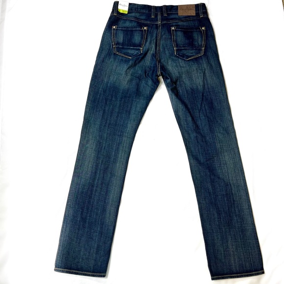 SOLD NWT Robert Graham Dark Blue Soft Classic - Yates Men’s Jeans 32 x 34 - Picture 3 of 14